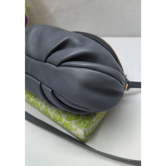 Marc By Marc Jacobs Gray Leather Zipper Flap Closure Small Crossbody Bag - Picture 13 of 16